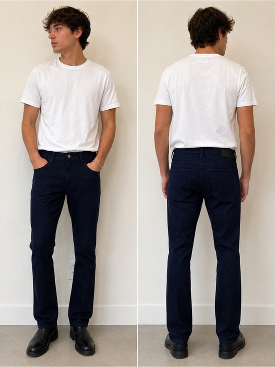PAIGE Other - PAIGE Federal Premium Denim Slim Straight Dark Wash Stretch Jeans Men’s 32